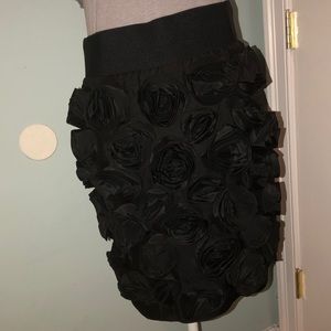 Roni NYC Slim Black Skirt